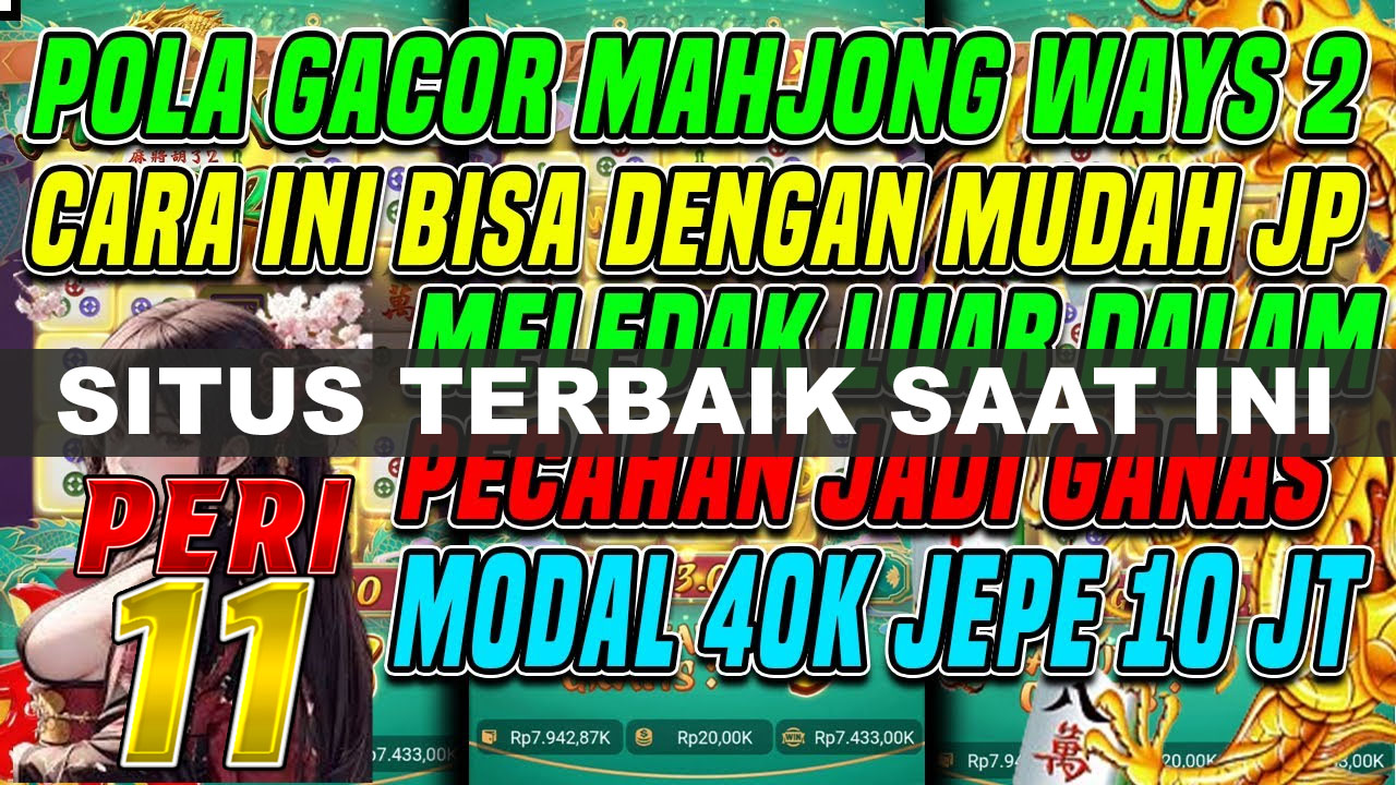 Mengamati Waktu Bermain Mahjongways Lebih Terarah lewat Bocoran Teknothunder Main 19 Detik